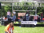 Fiddling with the Marlin James Band. Arbuckle Acres, Brownsburg, IN