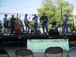 Fish Fry with Possum Glory Train Bluegrass Band, Marietta, IN: August 2007